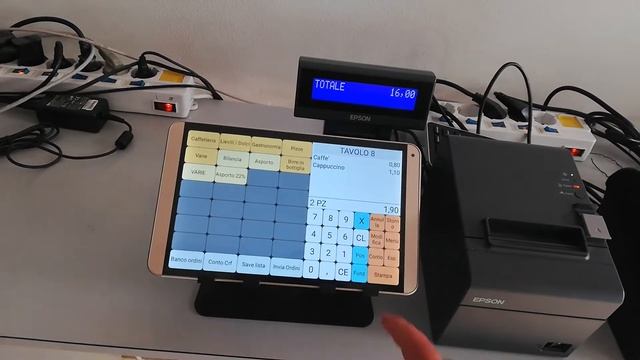 ModuloWiFI connessione a stampante telematica Epson смотреть онлайн