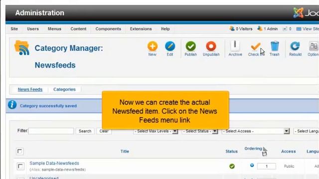 How to add RSS Newsfeeds in Joomla 2.5 смотреть онлайн