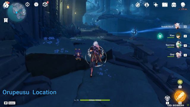 Ion, Isumenasu, Orupeusu, Piramumon, Rikoru, Risutaiosu Surepio Genshin Impact All Enkanomiya Ghost