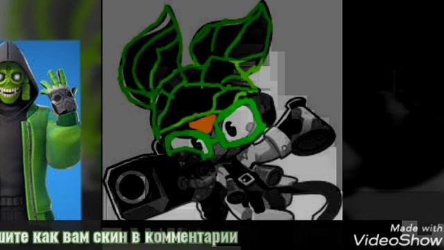 Скин фортнайт в Майнкрафт скин в Майнкрафт 0.14.0 6 часть зелёная маска крутой скин смотреть онлайн