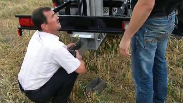 Установка почвенного пробоотборника Nietfeld Duoprob 60 смотреть онлайн