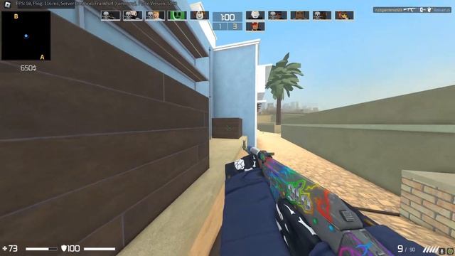 CS:GO В ROBLOX - ROBLOX COUNTER BLOX - УБИЙЦА КСГО!!! смотреть онлайн