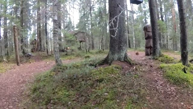 Тест драйв мотовелосипеда 1 литр на 50 км., еду к бабке Ёжке. смотреть онлайн