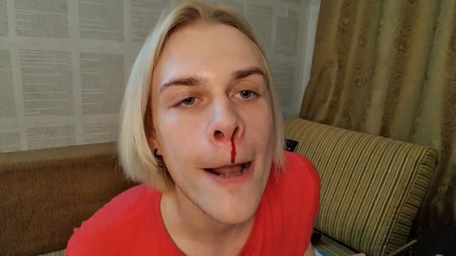 Септум в домашних условиях / Как НЕ надо делать пирсинг / inst: onton_b смотреть онлайн