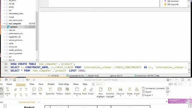 Database Task7|1st year |write a Delete Query Statemen|java institute |D Fernando |@dtecknow смотреть онлайн
