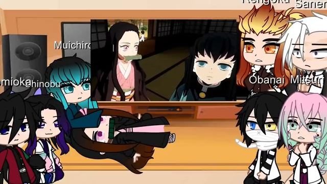 Hashiras + Nezuko reagindo a:"Nezuko e Tokito vão NAMORAR?" смотреть онлайн