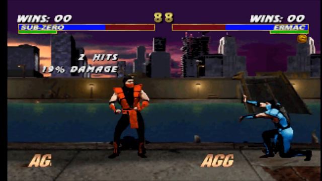 [TAS] [PSX] Mortal Kombat Trilogy (Versus) Sub-Zero Vs Ermac смотреть онлайн