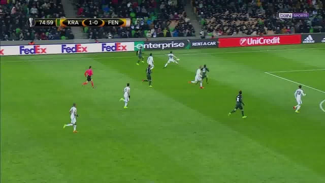 Krasnodar Vs Fenerbahce 1-0 | All Goals & Highlights 16/02/2017 #EuropaLeague