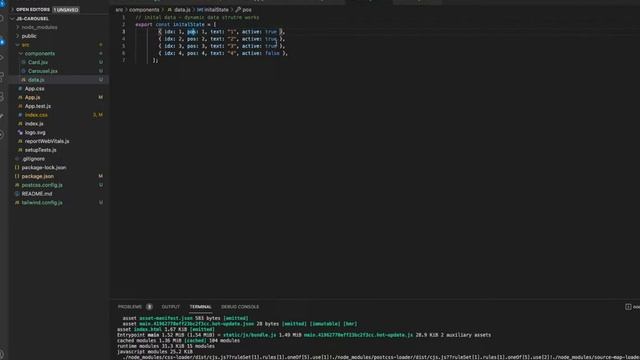 Build Infinity loop Responsive Carousel with React TailwindCSS смотреть онлайн