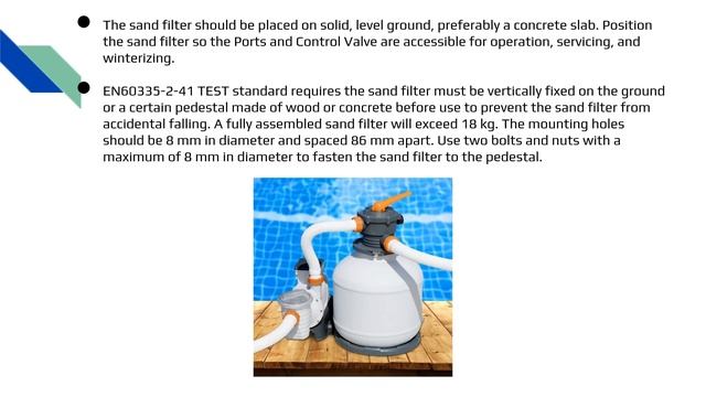 Bestway 58486 Flowclear Sand Filter Pump - Owner's Manual смотреть онлайн