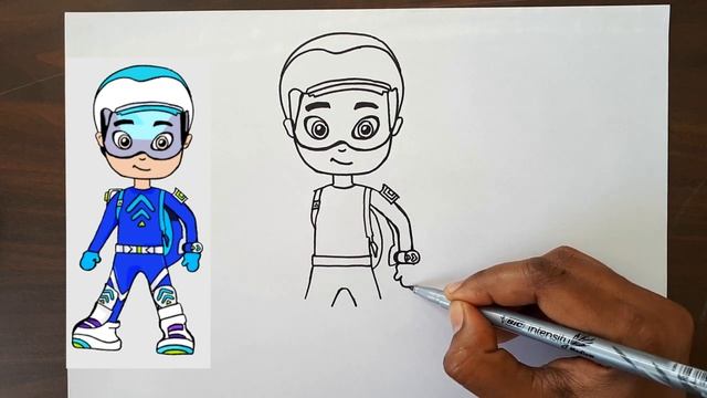 How to draw Boost from Starbeam смотреть онлайн