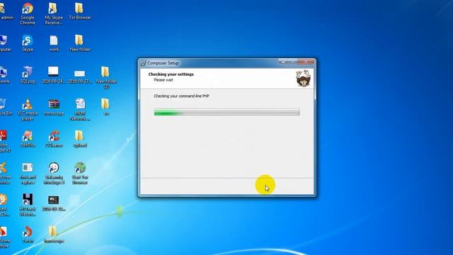 How to install the Composer on XAMMP смотреть онлайн