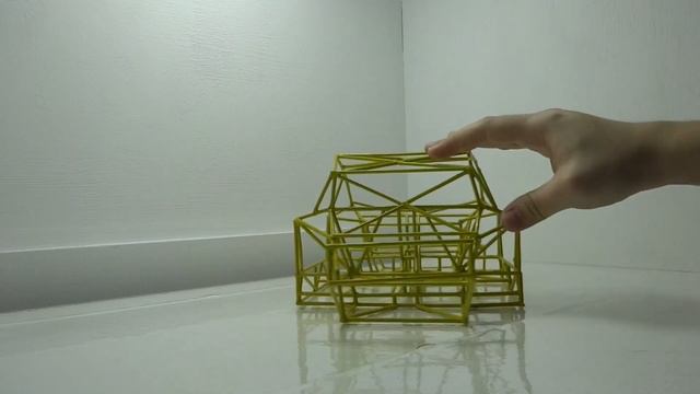 Пространственная рама робокара DUBINA EVO в масштабе 1:10 смотреть онлайн