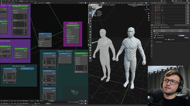 Generative Modeling Crash Course for Blender! (Geometry Nodes) смотреть онлайн