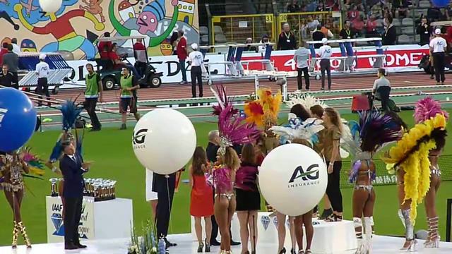 2016 Belgium, BXL, Memorial Van Damme 40th, E12, Remise de La Médaille d' OR Olympique смотреть онлайн
