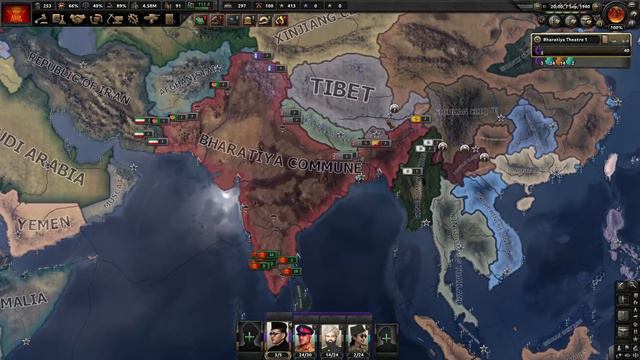 Единая Социалистическая Индия с Ганди в Hearts Of Iron 4