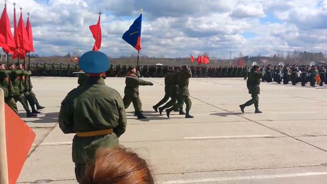 Алабино, репетиция парада. смотреть онлайн