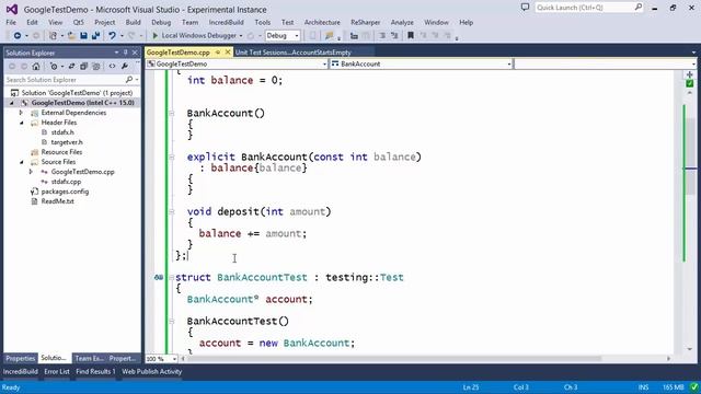 C++ Unit Testing with Google Test Tutorial смотреть онлайн
