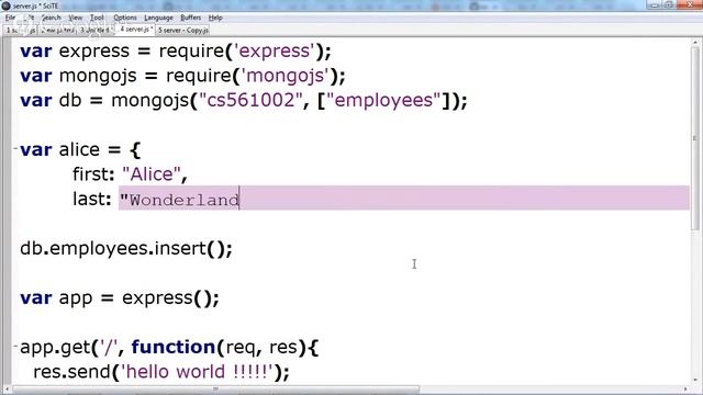 CS5610 NodeJS / MongoDB Lecture смотреть онлайн