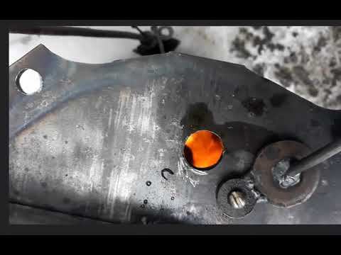 Печка на отработке первая 1