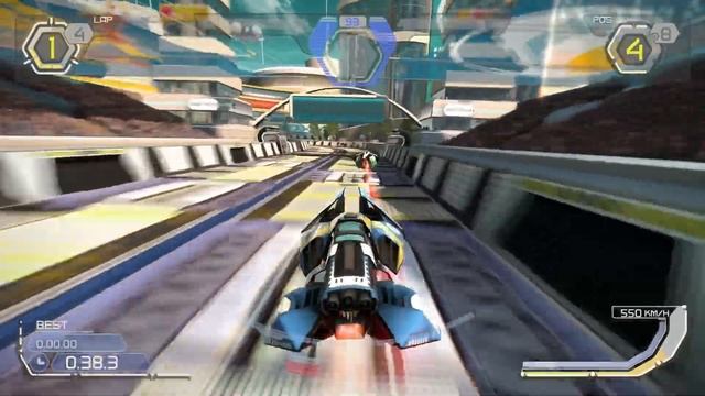 Wipeout Omega Collection Campaign Part 11 - Wipeout HD Speedfreak (PS4 Pro Gameplay) смотреть онлайн