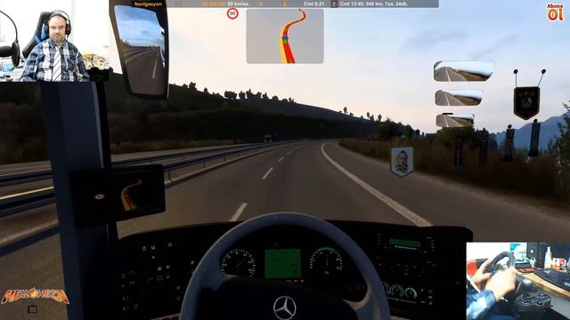 ETS2 1.45 MB Tourismo 17RHD 2010 Kamil Koc Turizm ile Bolu - Kars Gece Seferi #ets2 #oyuncuyusbisma смотреть онлайн