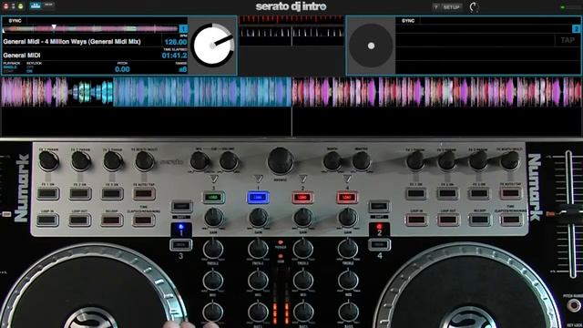 Midi Controller NUMARK N4 & Serato DJ Intro | DJShop