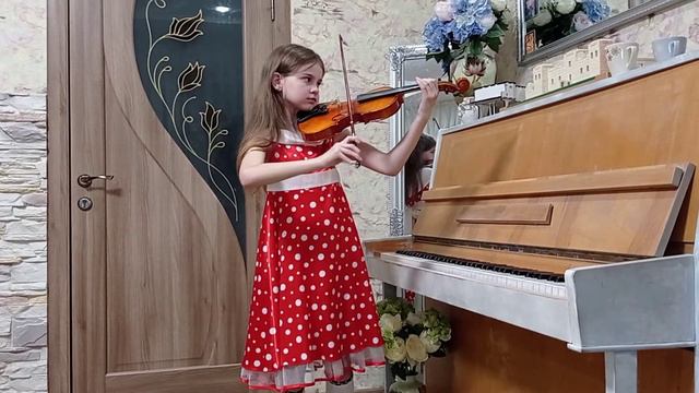 Ксенія Байгушова. скрипка 1 клас смотреть онлайн