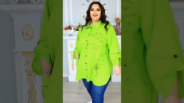 Рубашка женская оверсайз на весну уже на Вайлдберриз | Размеры 62-72 | Артикул 153471423 смотреть онлайн