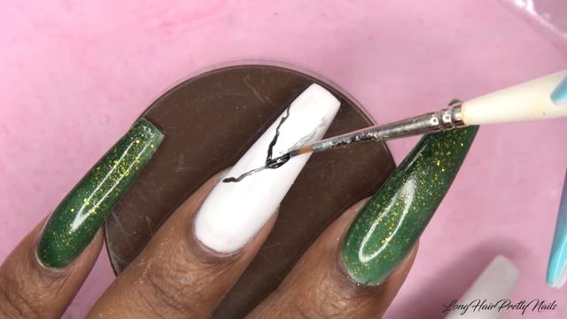 Acrylic Nails Tutorial - Acrylic Nails Infill Marble Nails Madam Glam Color Change Gel смотреть онлайн