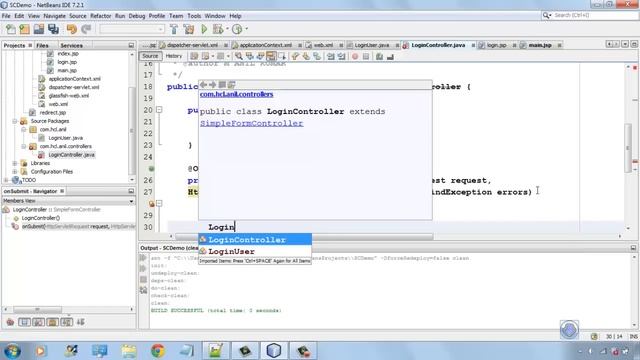 Spring MVC - SimpleForm Controller Tutorial смотреть онлайн