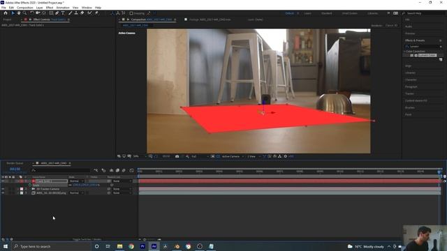CG Integration into Live Action Footage Blender + After Effects Tutorial (Part 1) смотреть онлайн