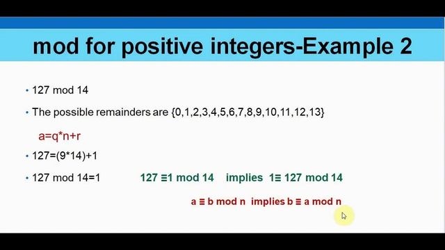 How to find mod for negative numbers смотреть онлайн