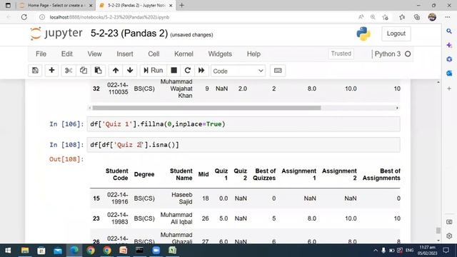 Pandas - Day 2 Part 2, (Noman, 2023) смотреть онлайн