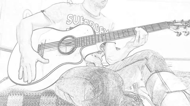 Percussive guitar sketch смотреть онлайн