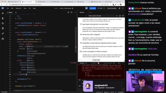 ? Fetching y Mutación de Datos en React con el hook useEffect- Bootcamp FullStack Gratuito смотреть онлайн