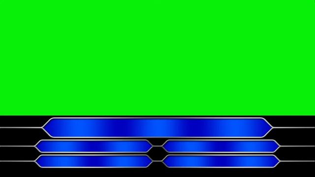 Who wants to be a millionaire Green Screen смотреть онлайн