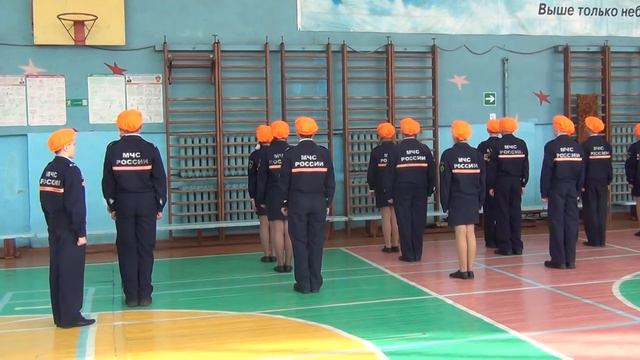 смотр строя и пеcни, 6б класса из 66 школы.MTS