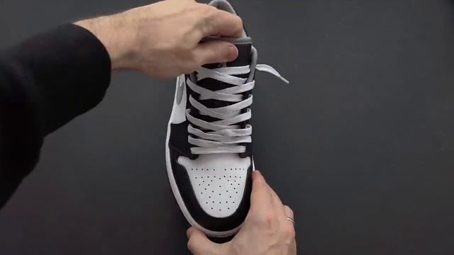 How To LOOSELY Lace NIKE AIR JORDAN 1 LOW & On-Feet смотреть онлайн