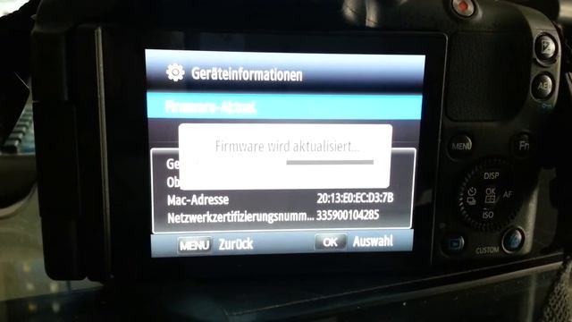 Software Upgrade of Smart Camera Samsung NX 20. смотреть онлайн