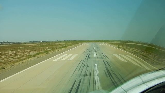 Ан-124 Руслан. Визуальный заход в аэропорту Багдад. Полоса 33L. Видео из кабины пилотов. смотреть онлайн
