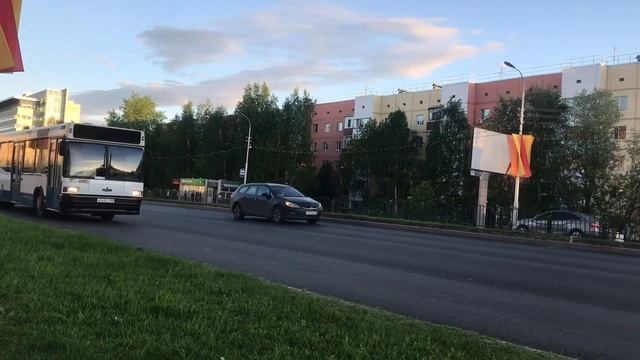 Подарок на день пограничника! У автобуса от 28.05.2022 А 541 СУ 186 МАЗ-104.Х25 Вахта СПОПАТ- НГДУ