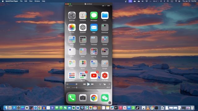 Mirror iPhone Screen to MacBook With Rock-solid Stability Using QuickTime Player смотреть онлайн