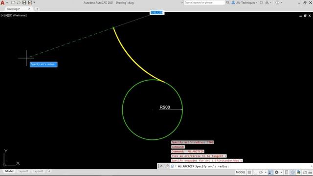 ??? -1 | Given Point and Radius - How to make Arc tangent to Circle/Arc? смотреть онлайн