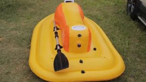 Надувной аквабайк с универсальным электромотором