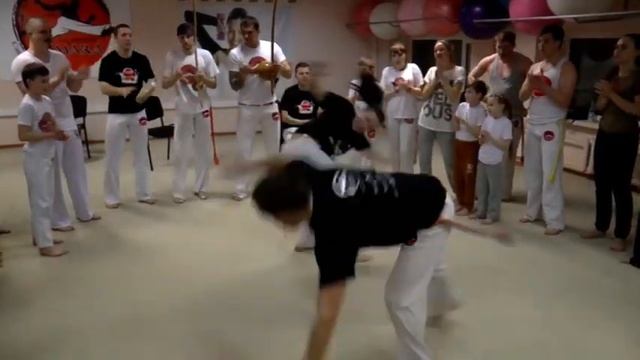 Capoeira Camara в Туле. Семинар с Дмитрием Ершовым (Professor Cicatriz). Часть 21