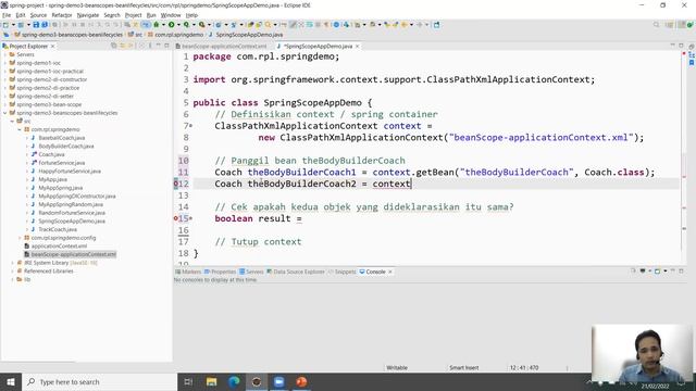 Belajar Framework Spring | Part 3 - Bean Scopes dan Bean Life Cycle смотреть онлайн