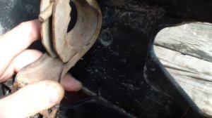 Усилил крепления заднего  крыла из пластика на Daf 105.