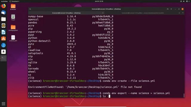 7. Conda - zarządzanie środowiskami wirtualnymi w języku Python cz. 2 смотреть онлайн
