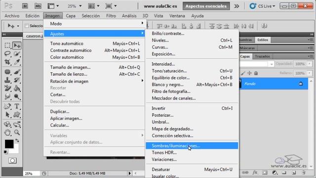 Curso de Photoshop CS5. Ejercicio 10. Ajustar la luz de una fotografía. смотреть онлайн